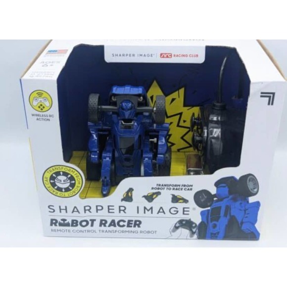 Sharper Image Robot Racer Car Remote Control Transformer Wireless RC NEW - Picture 2 of 9
